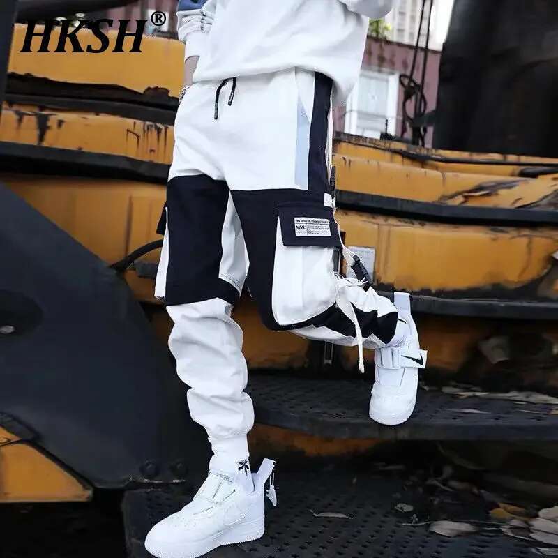 Men'S Fashion Overalls - HKSH Male Fashion Tide Darkwear Overalls