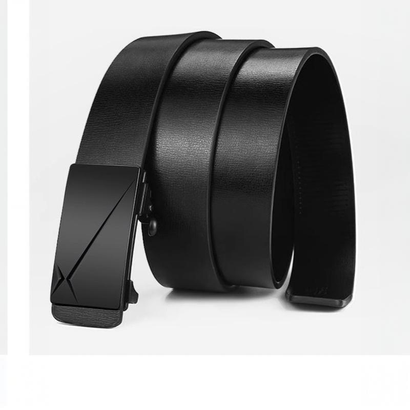 Fashion Harness Men - Men PU Automatic Buckle Belt 1Pcs