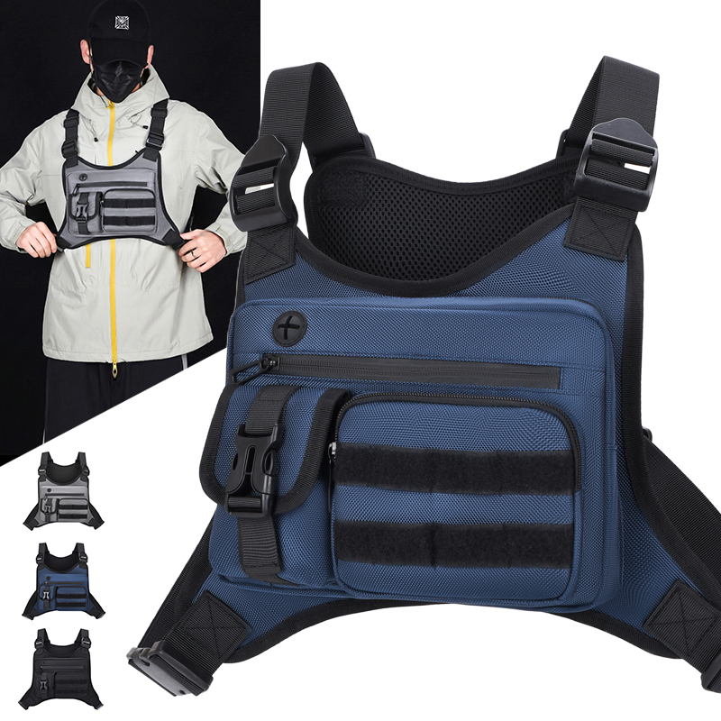 Fashion Harness Men - Tactical Chest Rig Bag Men Waterproof