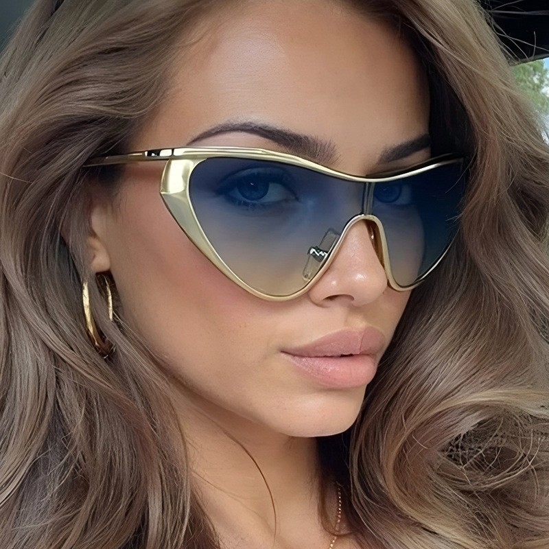Men'S Fashion Rimless Glasses - Rimless Y2K Style Sunglasses Rectangle Fashion
