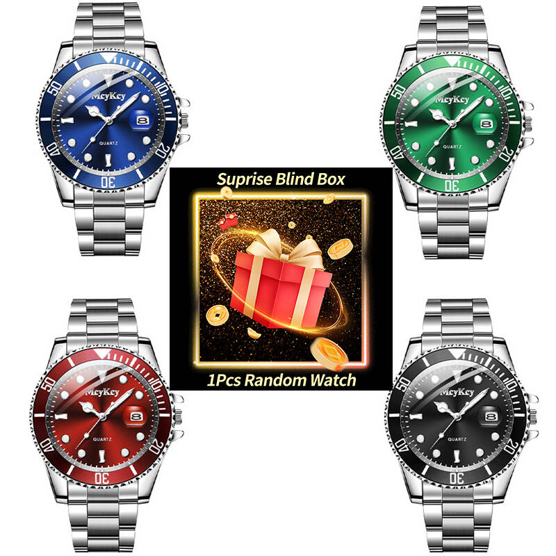 Mens Fashion Watch - 1PC Surprise Mystery Watch Blind Box-Fashion