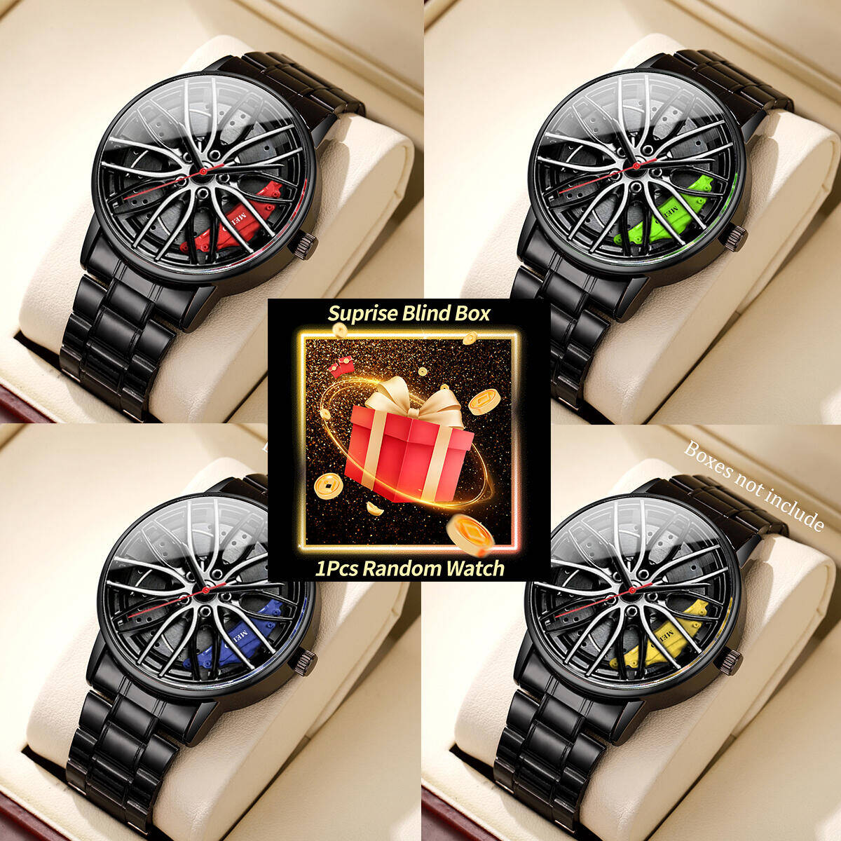 Mens Fashion Watch - 1PC Surprise Mystery Watch Blind Box-Fashion