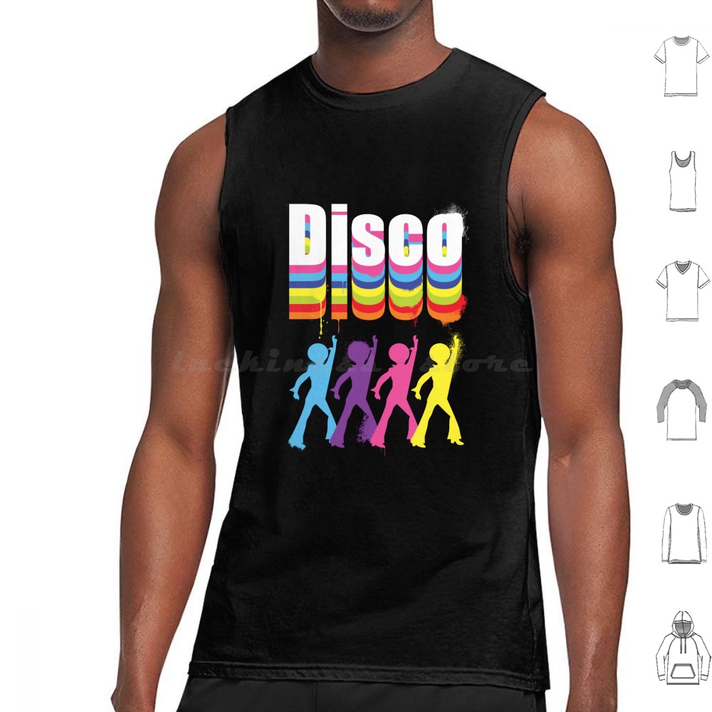 Men'S Fashion 70S - Disco Neon 70s 80s 90s Party