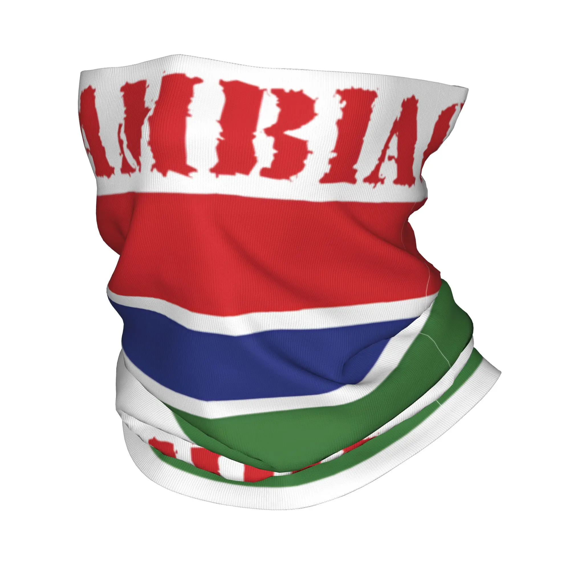 Men'S Fashion Rings - New Gambia Flag Bandana Winter Neck