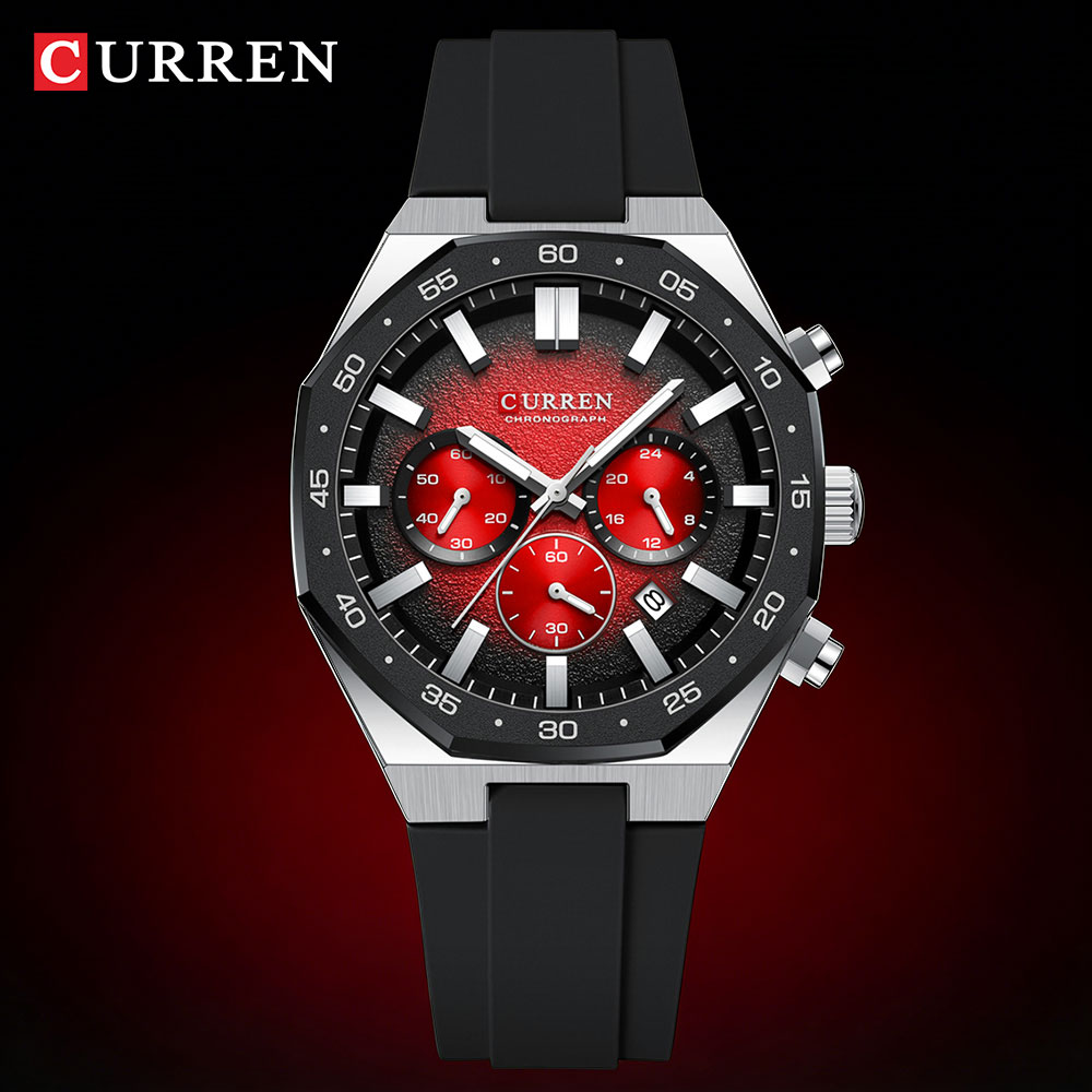 Mens Fashion Watch - CURREN Fashion Casual Men Sports Watch