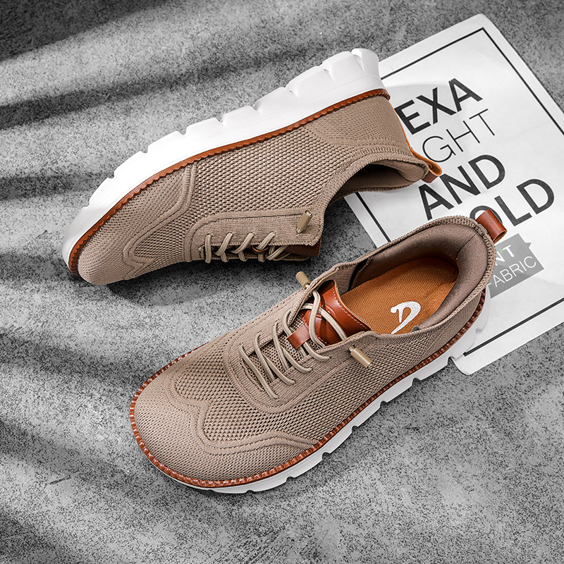 Men'S Fashion For 30 Year Olds - Stylish Men Wide Box Shoes Barefoot