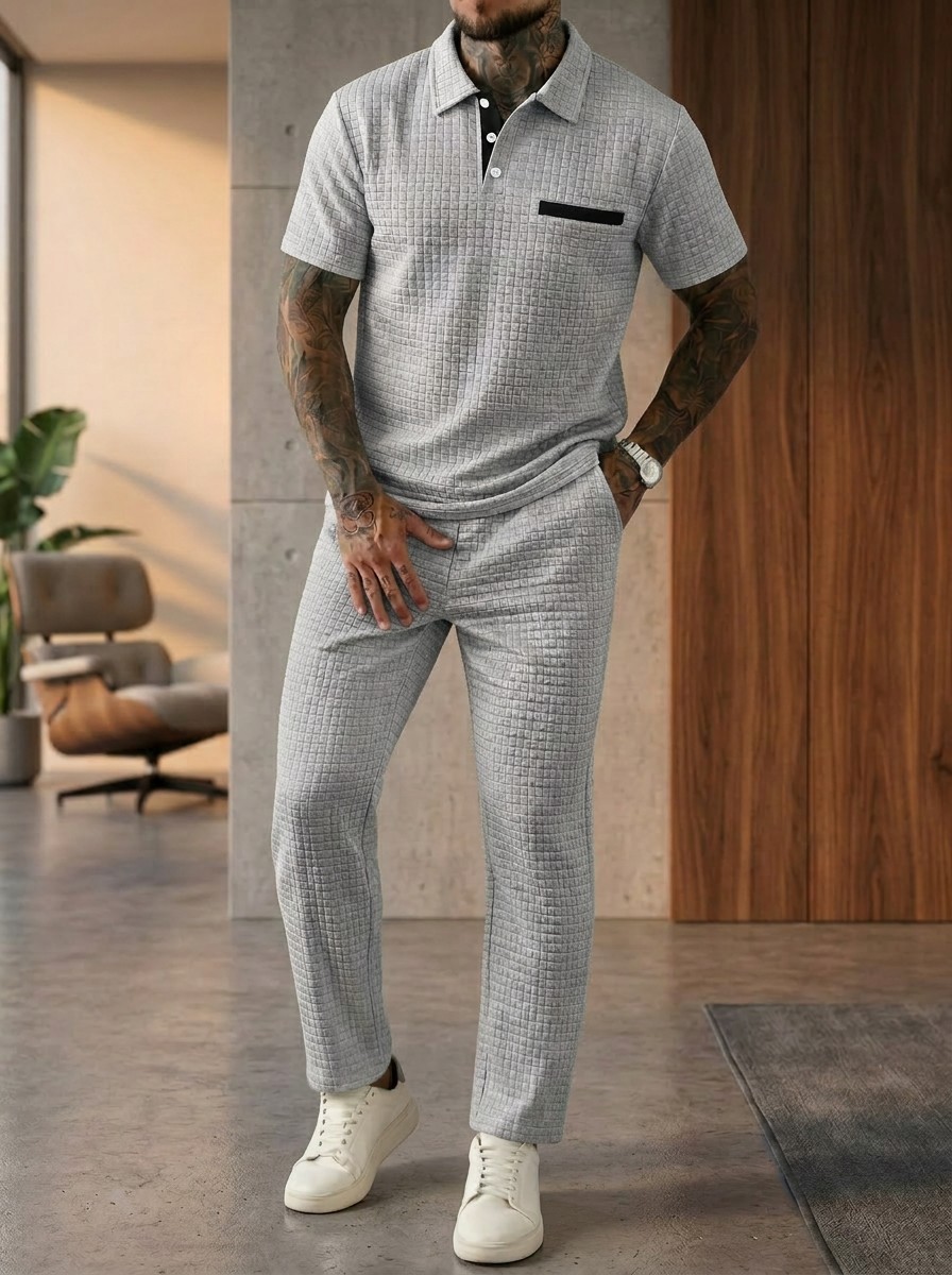Summer New Men's Fashion Color - огляд і ціна Men'S Fashion Polo Shirt