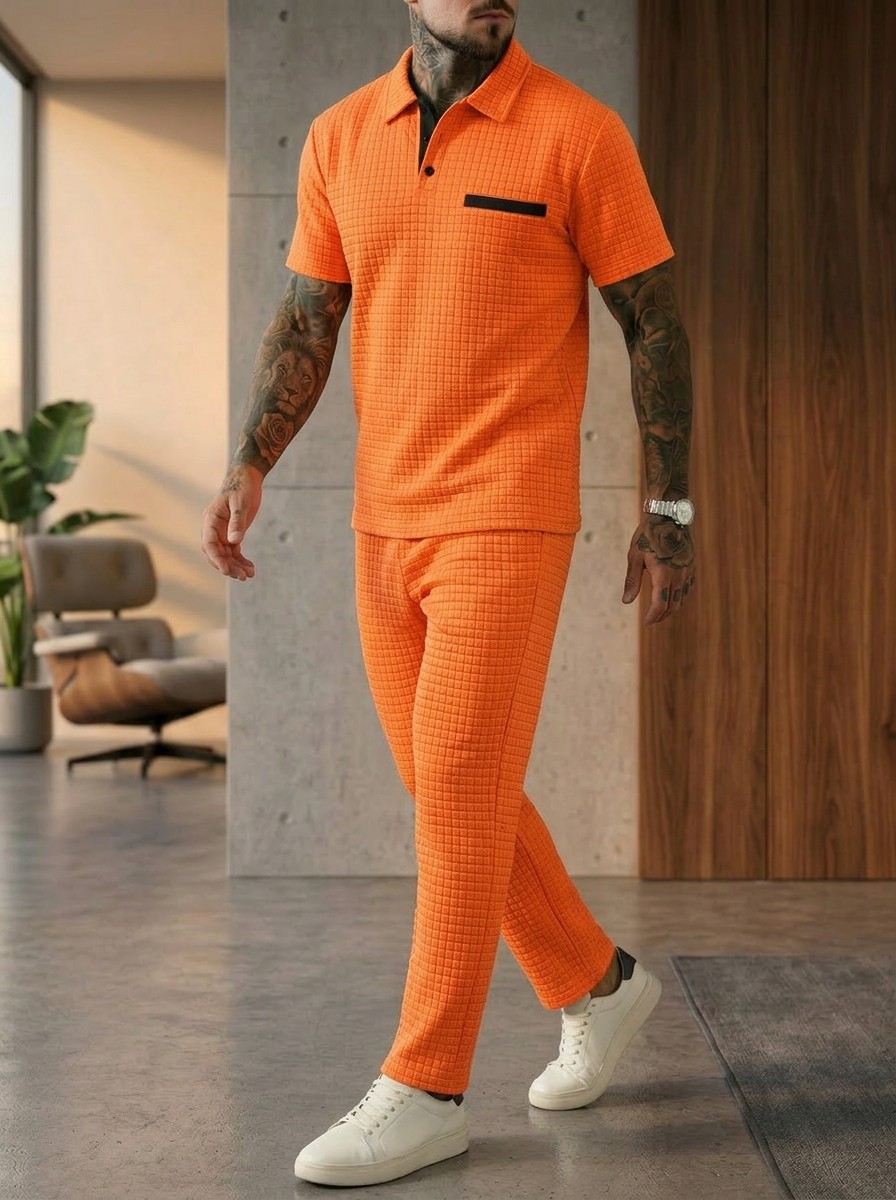 Summer New Men's Fashion Color - огляд і ціна Men'S Fashion Polo Shirt