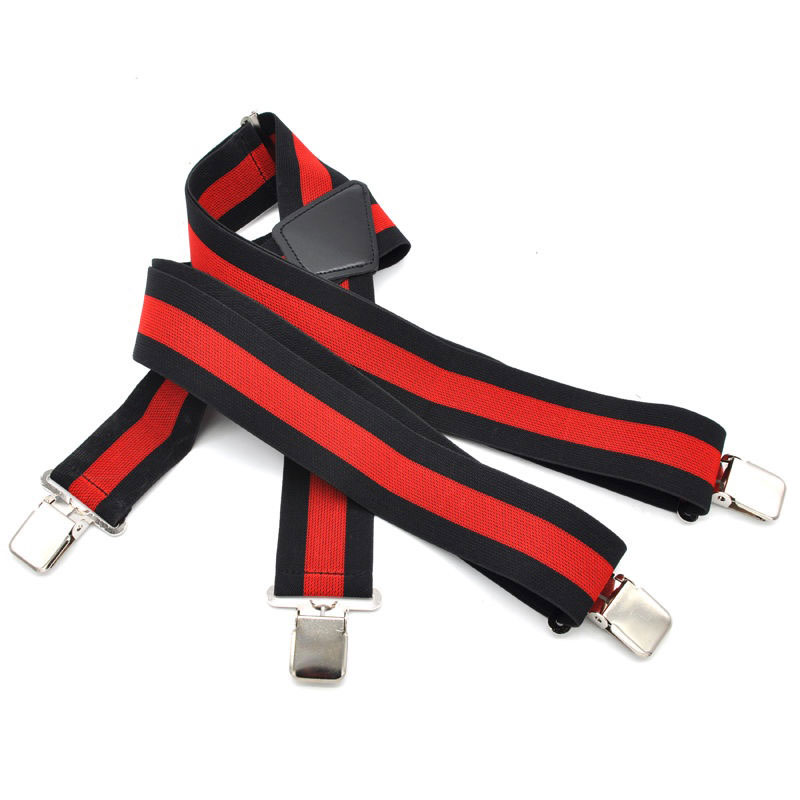 Stripes Men's Suspenders X Bac - огляд і ціна Suspenders Clip Men