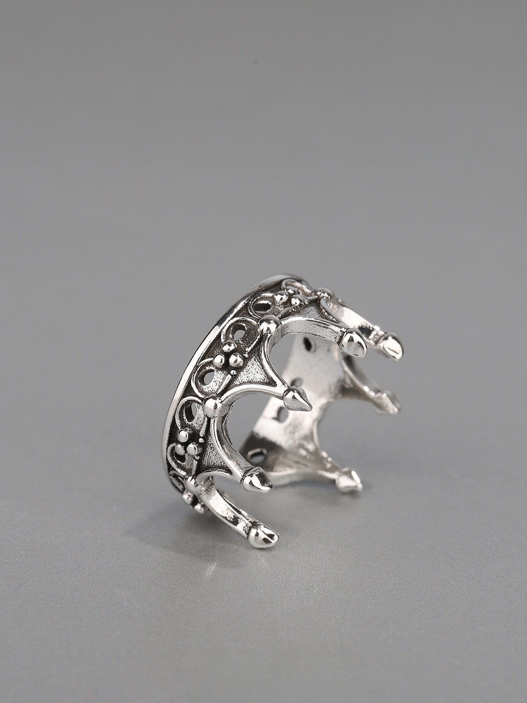 Gothic Crown Ring Adjustable O - огляд і ціна Men'S Fashion Rings