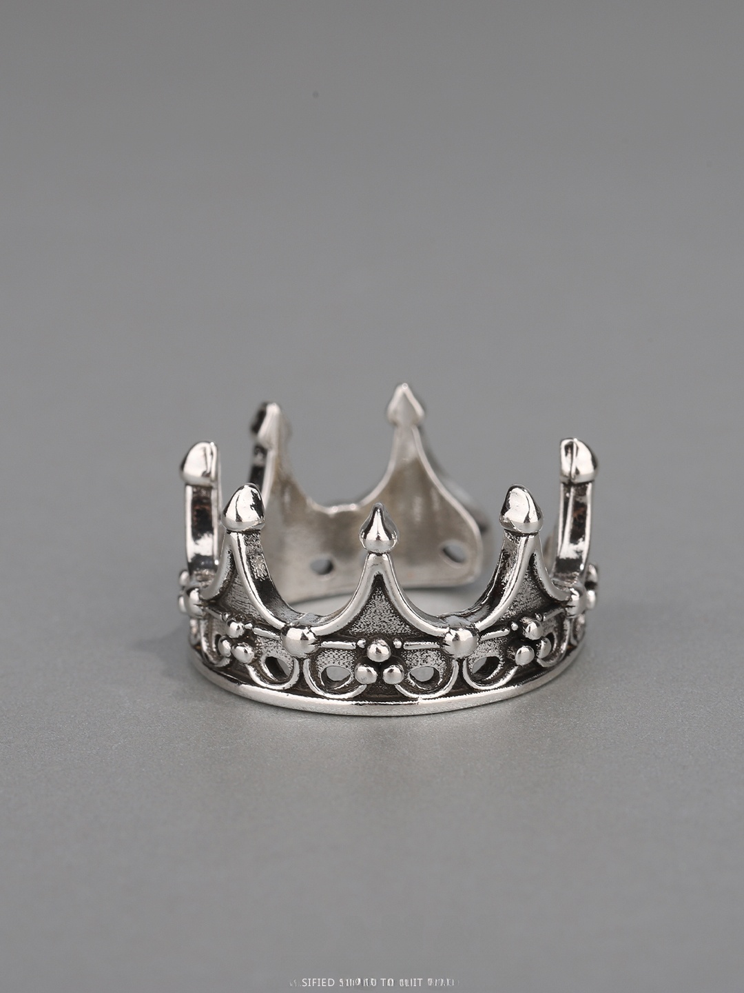 Gothic Crown Ring Adjustable O - огляд і ціна Men'S Fashion Rings