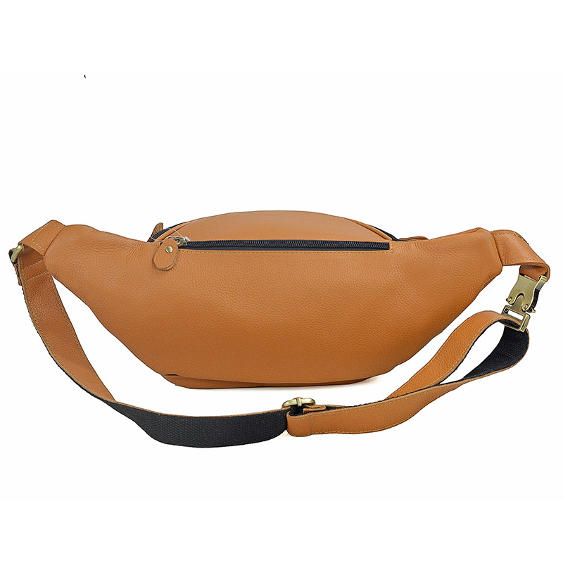 Men Genuine Leather Waist Pack - огляд і ціна Fashion Harness Men