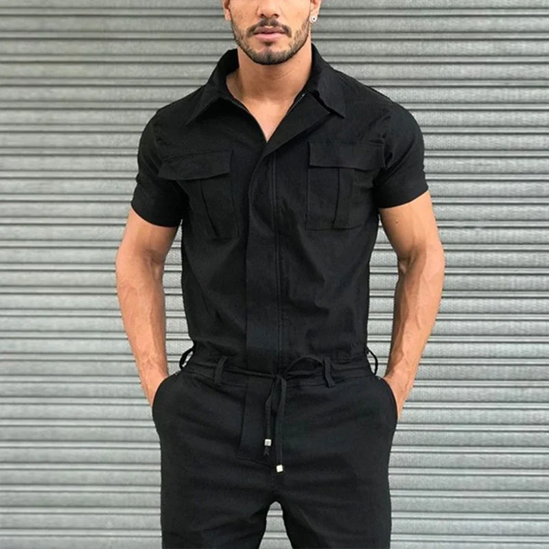 Men's Overalls Casual Streetwe - огляд і ціна Men'S Fashion Overalls