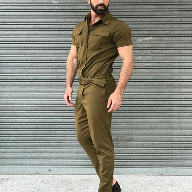 Men's Overalls Casual Streetwe - огляд і ціна Men'S Fashion Overalls