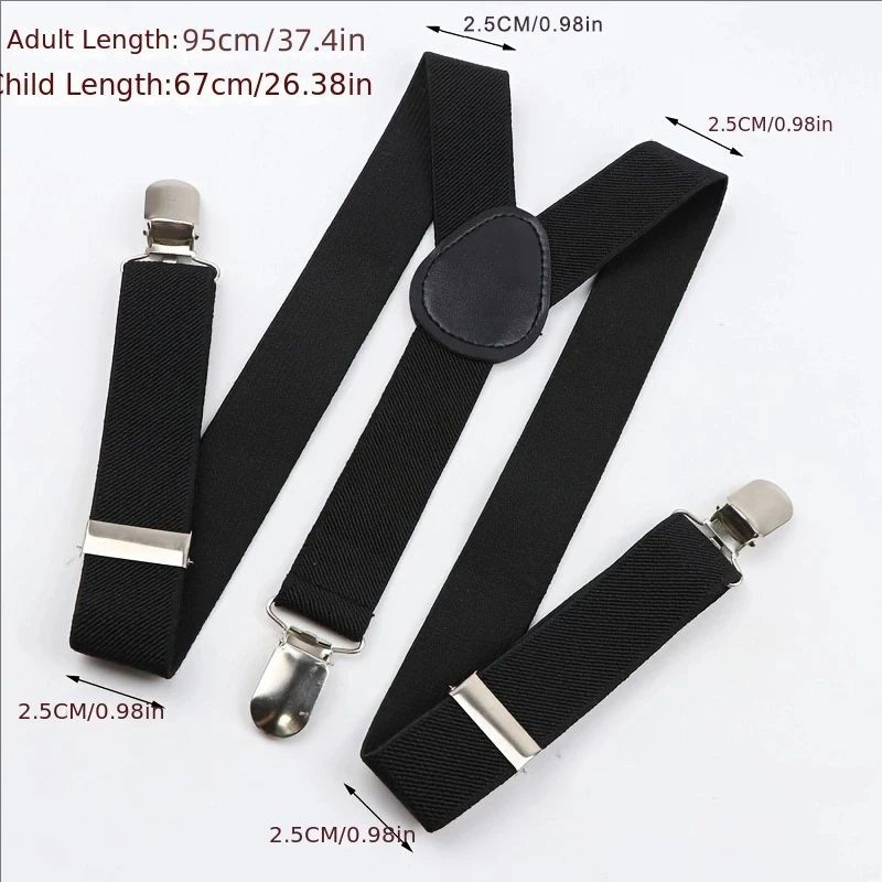 Men's Heavy Duty Suspenders Hi - огляд і ціна Suspenders Clip Men