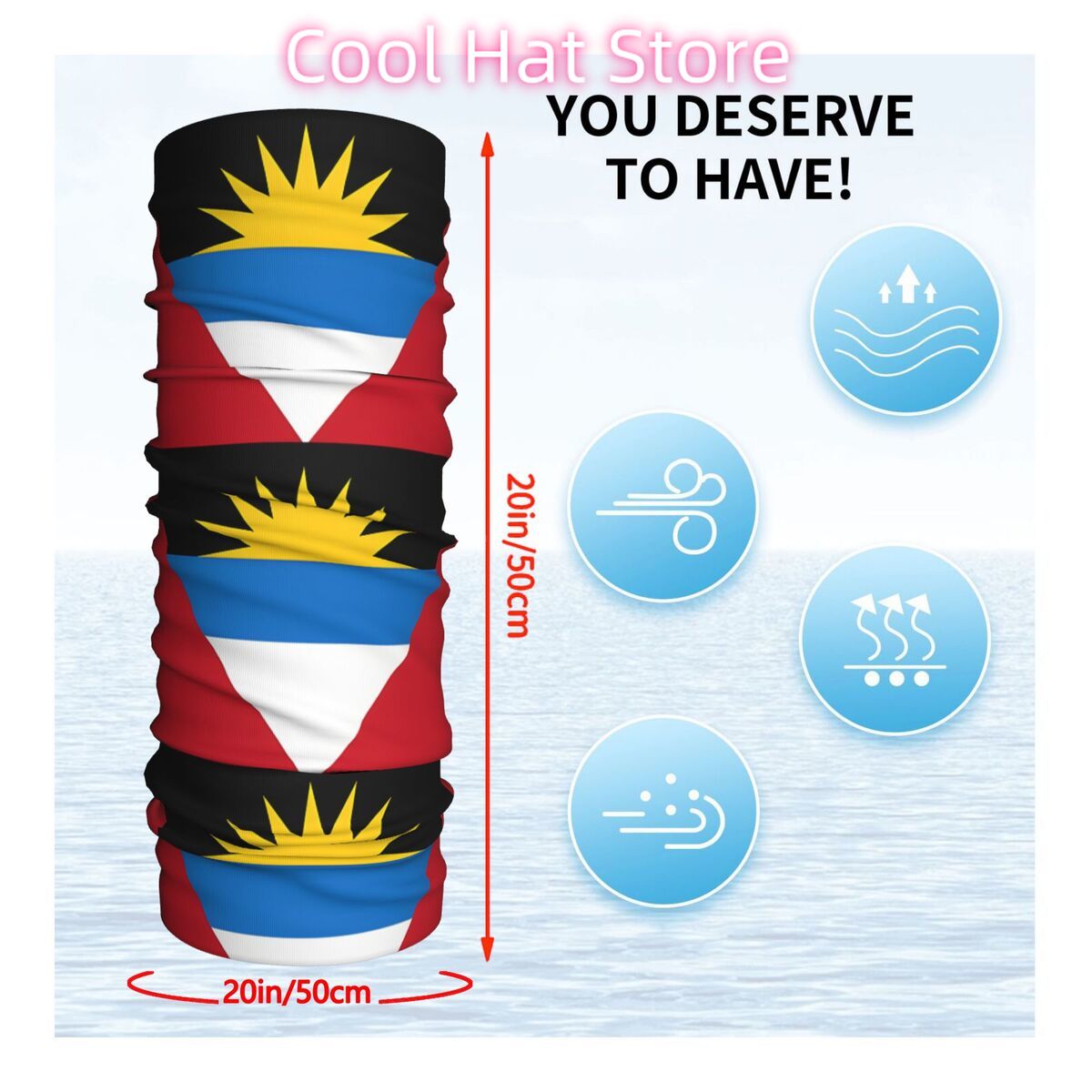 The Flag Of Antigua And Barbud - огляд і ціна Men'S Fashion Rings