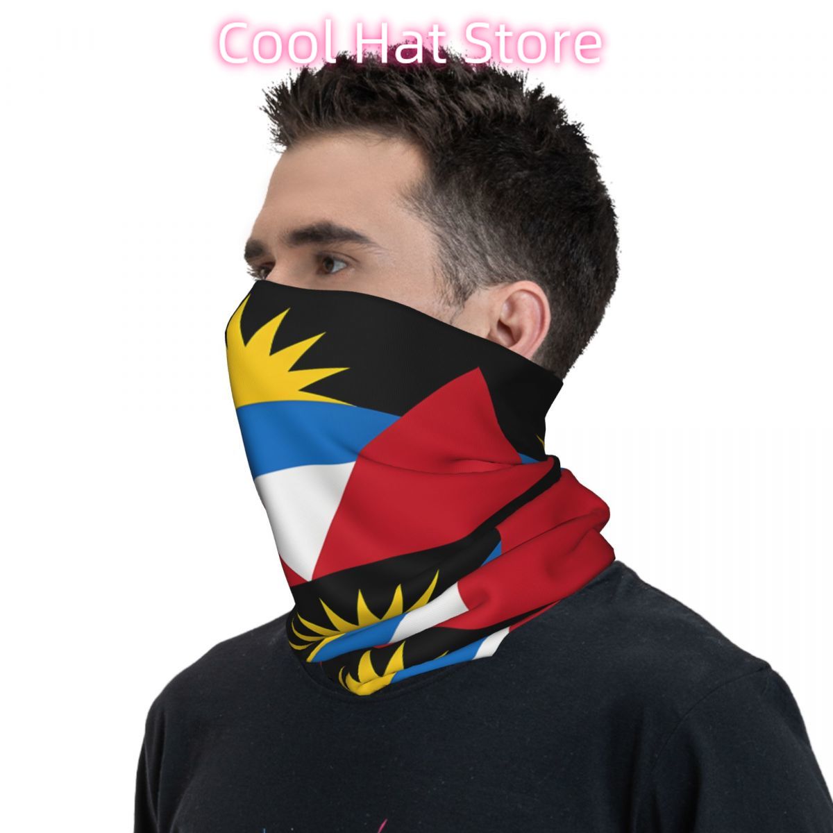 The Flag Of Antigua And Barbud - огляд і ціна Men'S Fashion Rings