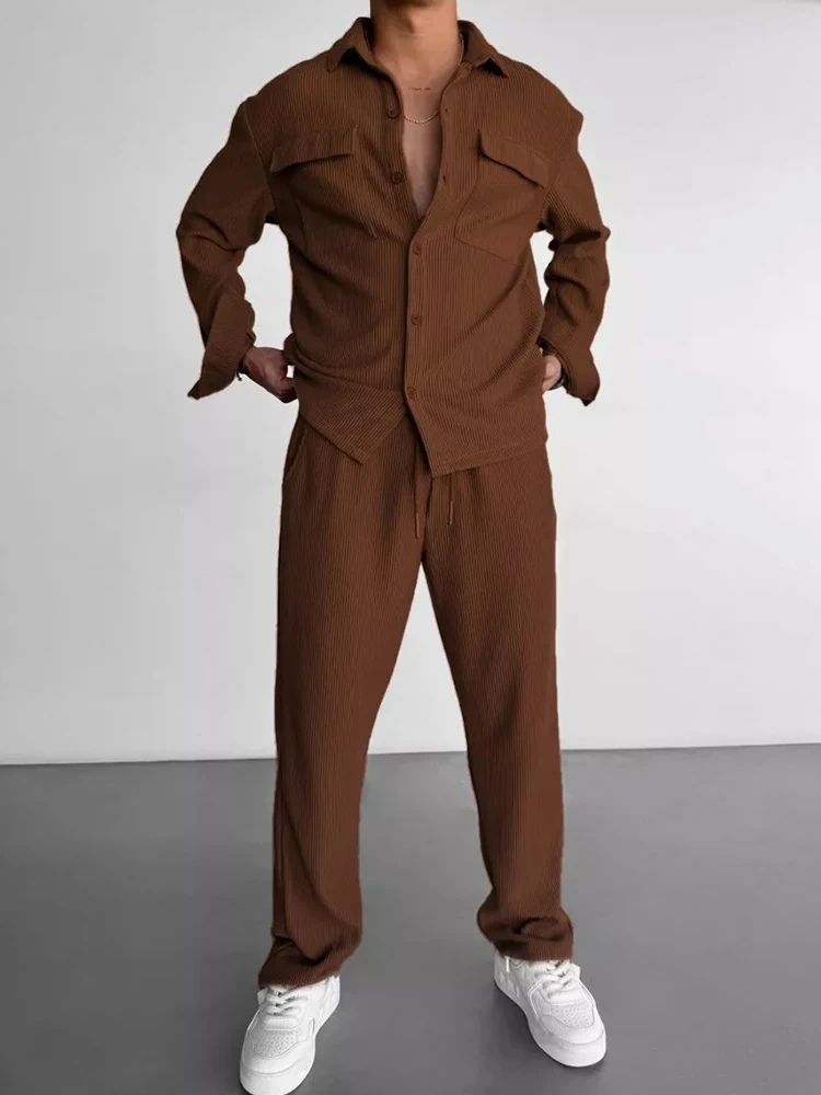 2025 Spring Casual Mens Two Pi - огляд і ціна Corduroy Jacket Men