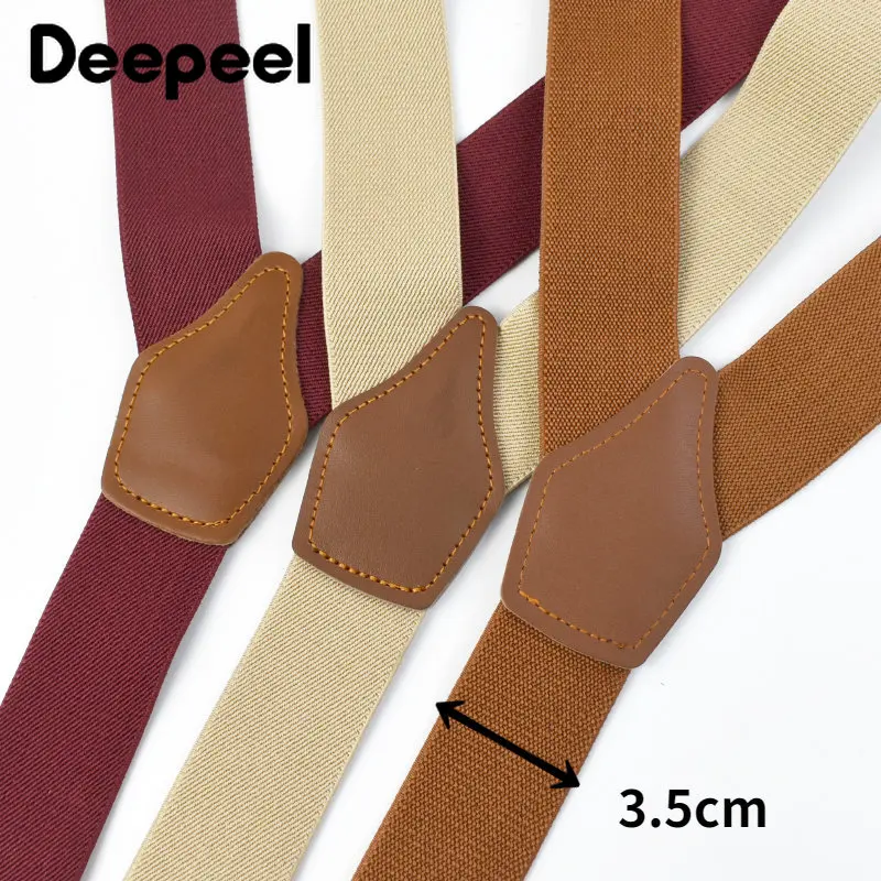 Deepeel 3.5*125cm Men's Adult  - огляд і ціна Suspenders Clip Men