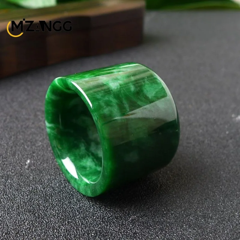 Natural Myanmar Jadeite Ring C - огляд і ціна Men'S Fashion Rings
