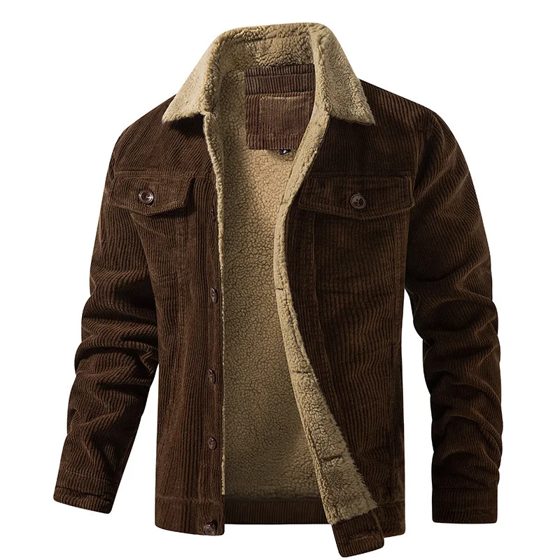 New Winter Men Corduroy Jacket - огляд і ціна Corduroy Jacket Men