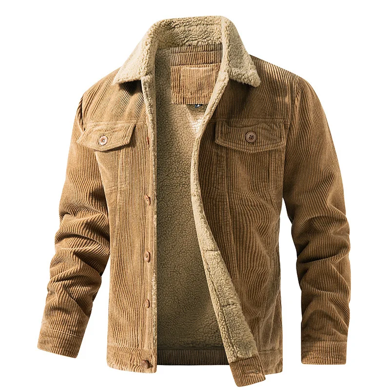 New Winter Men Corduroy Jacket - огляд і ціна Corduroy Jacket Men