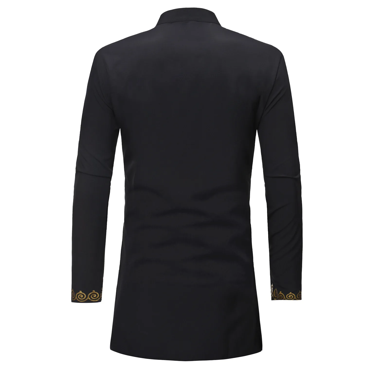 Stand Collar Muslim Shirt Men  - огляд і ціна Men'S Fashion Kurta