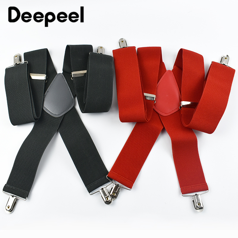 Deepeel Fashion 5cm Wide Adult - огляд і ціна Suspenders Clip Men
