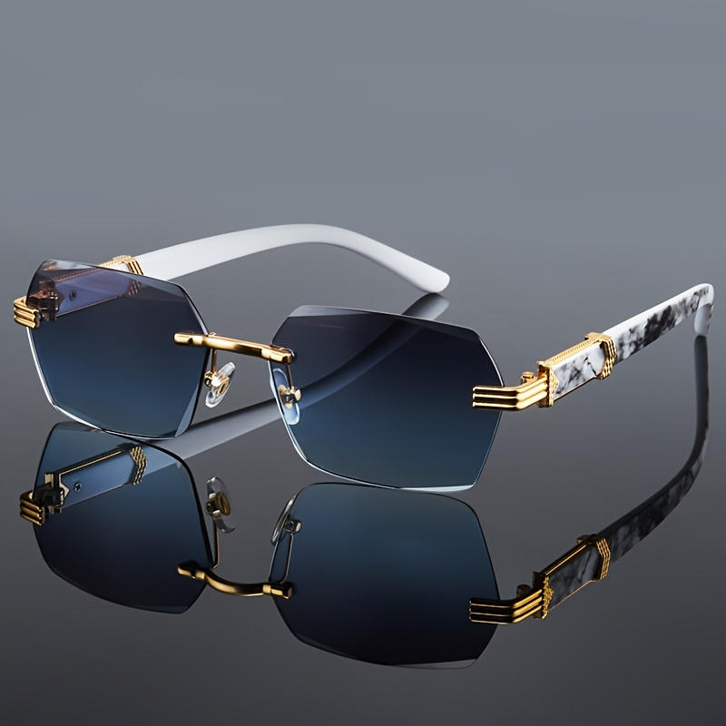Fashion Women Rimless Sunglass - огляд і ціна Men'S Fashion Rimless Glasses