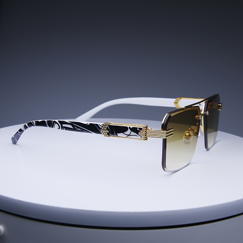 Fashion Women Rimless Sunglass - огляд і ціна Men'S Fashion Rimless Glasses