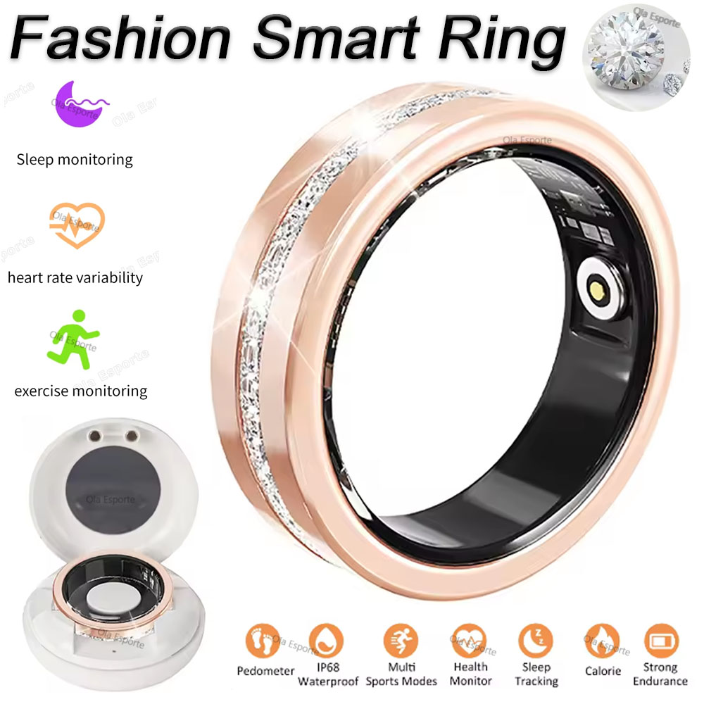 2025 New Smart Ring Lady Heart - огляд і ціна Men'S Fashion Rings