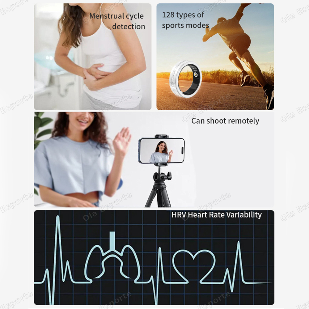 2025 New Smart Ring Lady Heart - огляд і ціна Men'S Fashion Rings