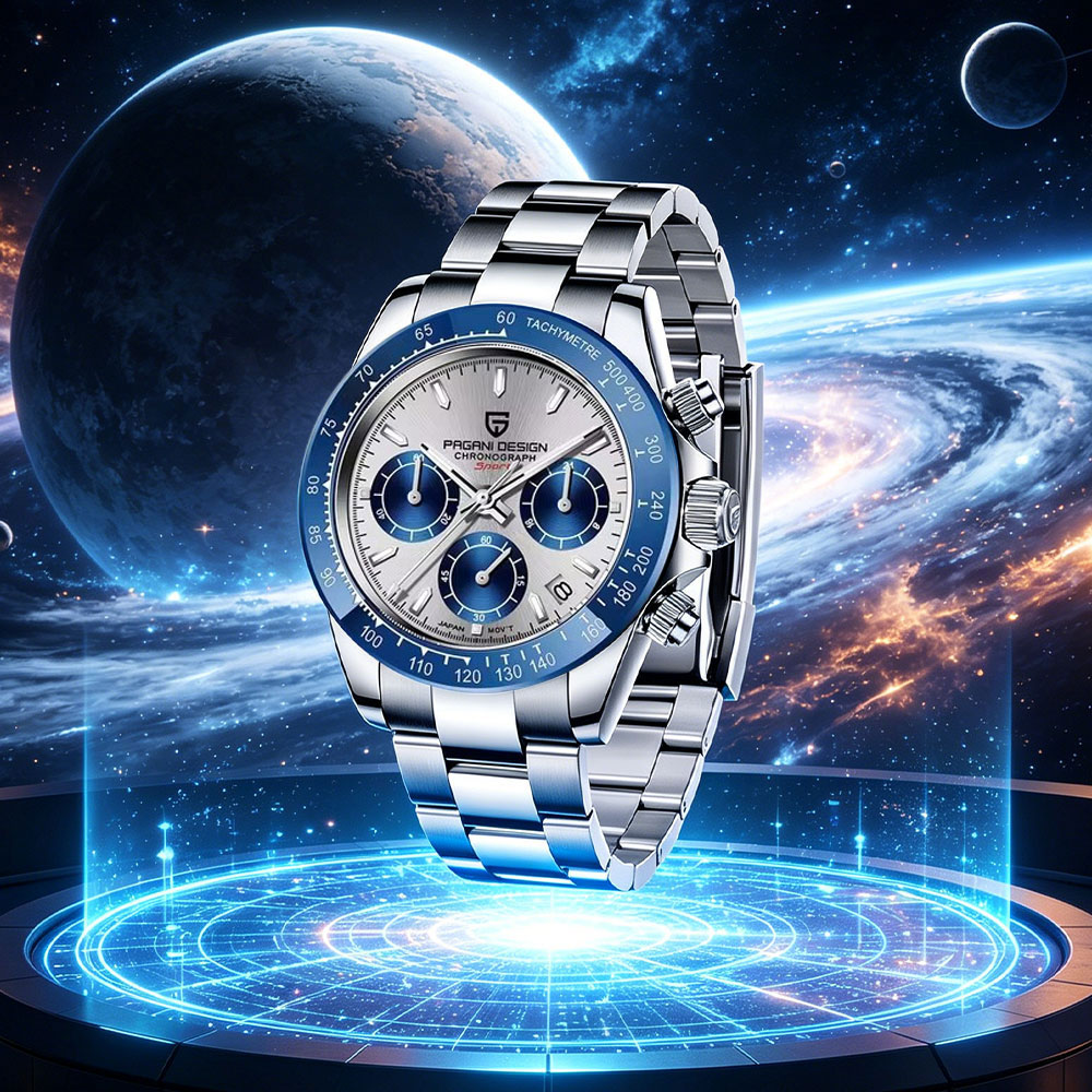 PAGANI DESIGN 40mm Men's Watch - огляд і ціна Mens Fashion Watch