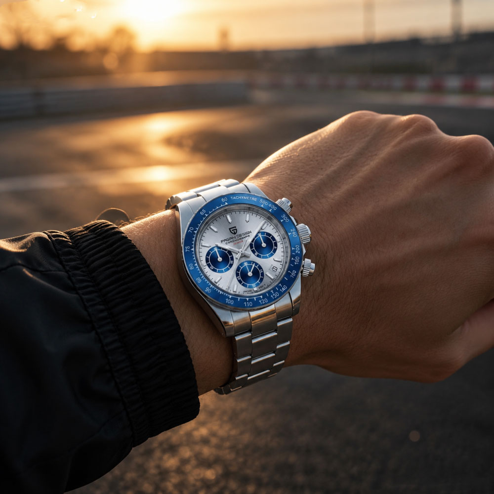 PAGANI DESIGN 40mm Men's Watch - огляд і ціна Mens Fashion Watch