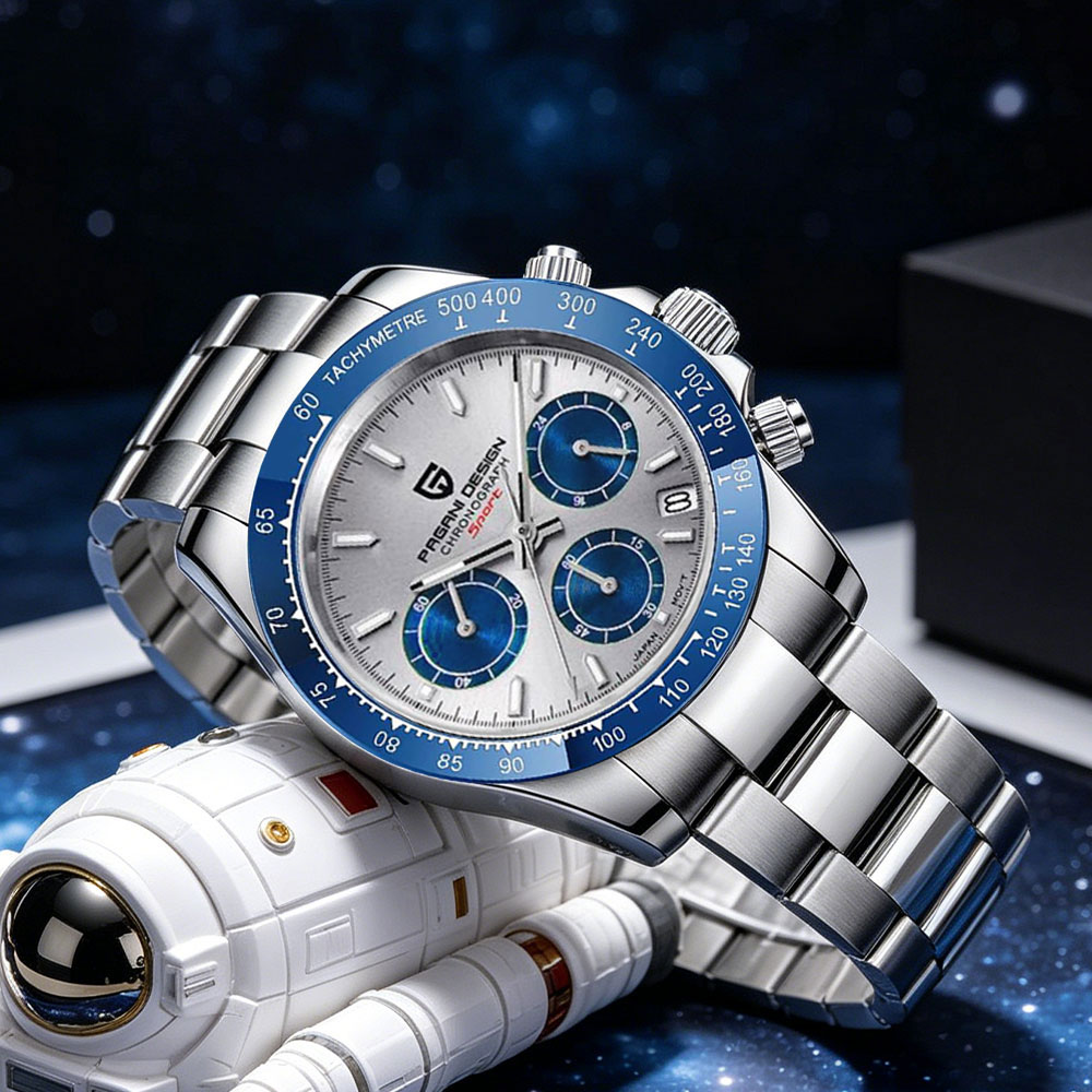 PAGANI DESIGN 40mm Men's Watch - огляд і ціна Mens Fashion Watch