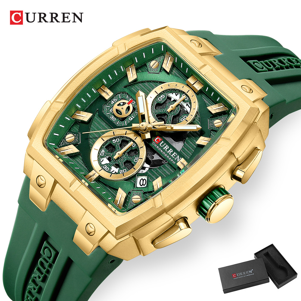 CURREN Luxury Vintage Watch fo - огляд і ціна Mens Fashion Watch