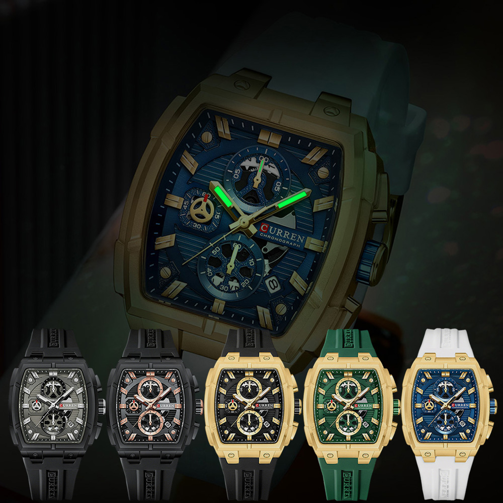 CURREN Luxury Vintage Watch fo - огляд і ціна Mens Fashion Watch