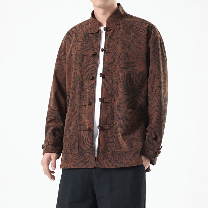 Autumn Chinese Style Corduroy  - огляд і ціна Corduroy Jacket Men