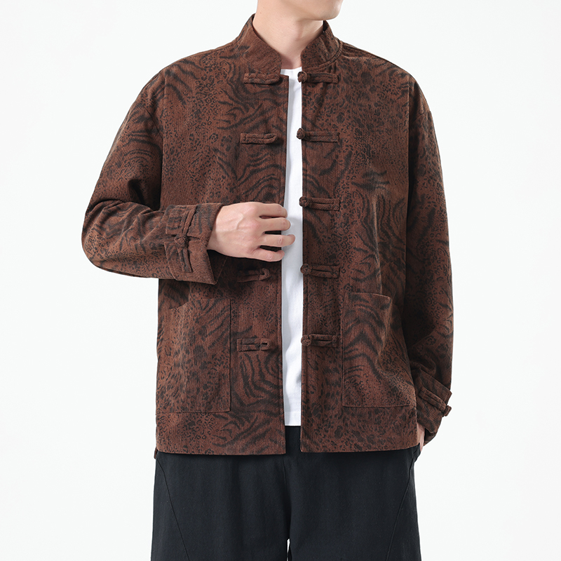Autumn Chinese Style Corduroy  - огляд і ціна Corduroy Jacket Men