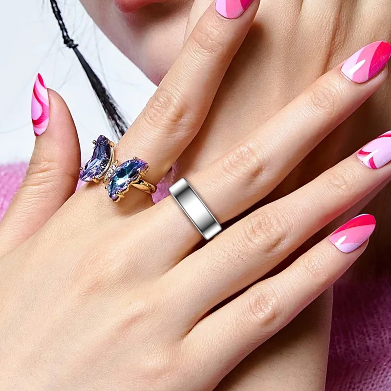 Women Men Fashion Smart Ring F - огляд і ціна Men'S Fashion Rings