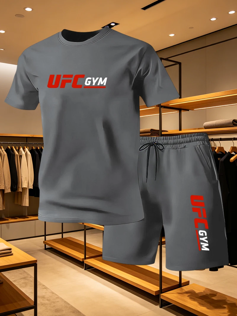 Men's Fashion T-shirt Shorts U - огляд і ціна Mens Fashion Wear