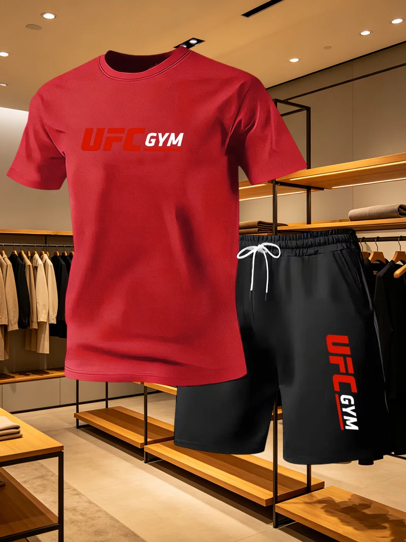 Men's Fashion T-shirt Shorts U - огляд і ціна Mens Fashion Wear