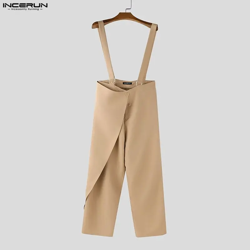 INCERUN Men Jumpsuits Solid Co - огляд і ціна Men'S Fashion Overalls