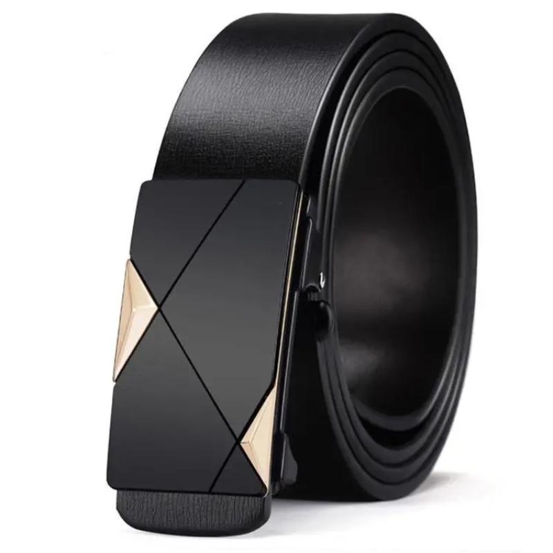 Men PU Automatic Buckle Belt 1 - огляд і ціна Fashion Harness Men
