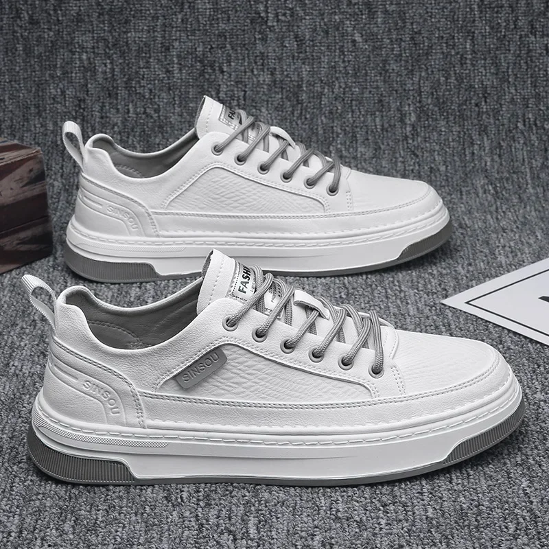 Fashion Casual Leather Shoes f - огляд і ціна Mens Fashion Zapatos