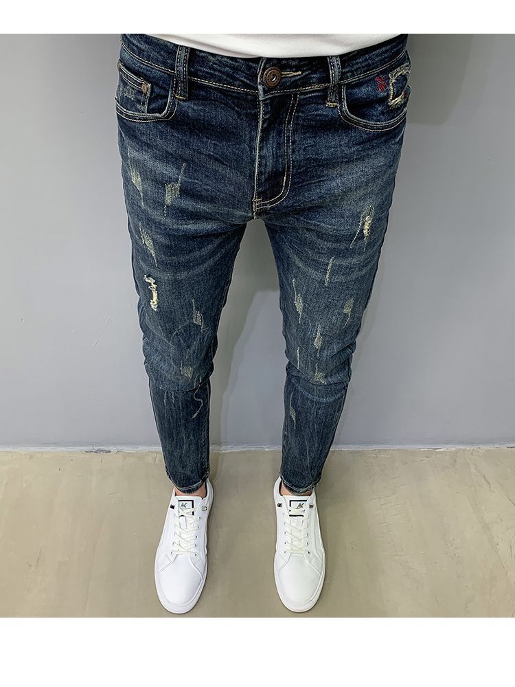 Harajuku Fashion Autumn New Bl - огляд і ціна Men'S Fashion Nova Jeans