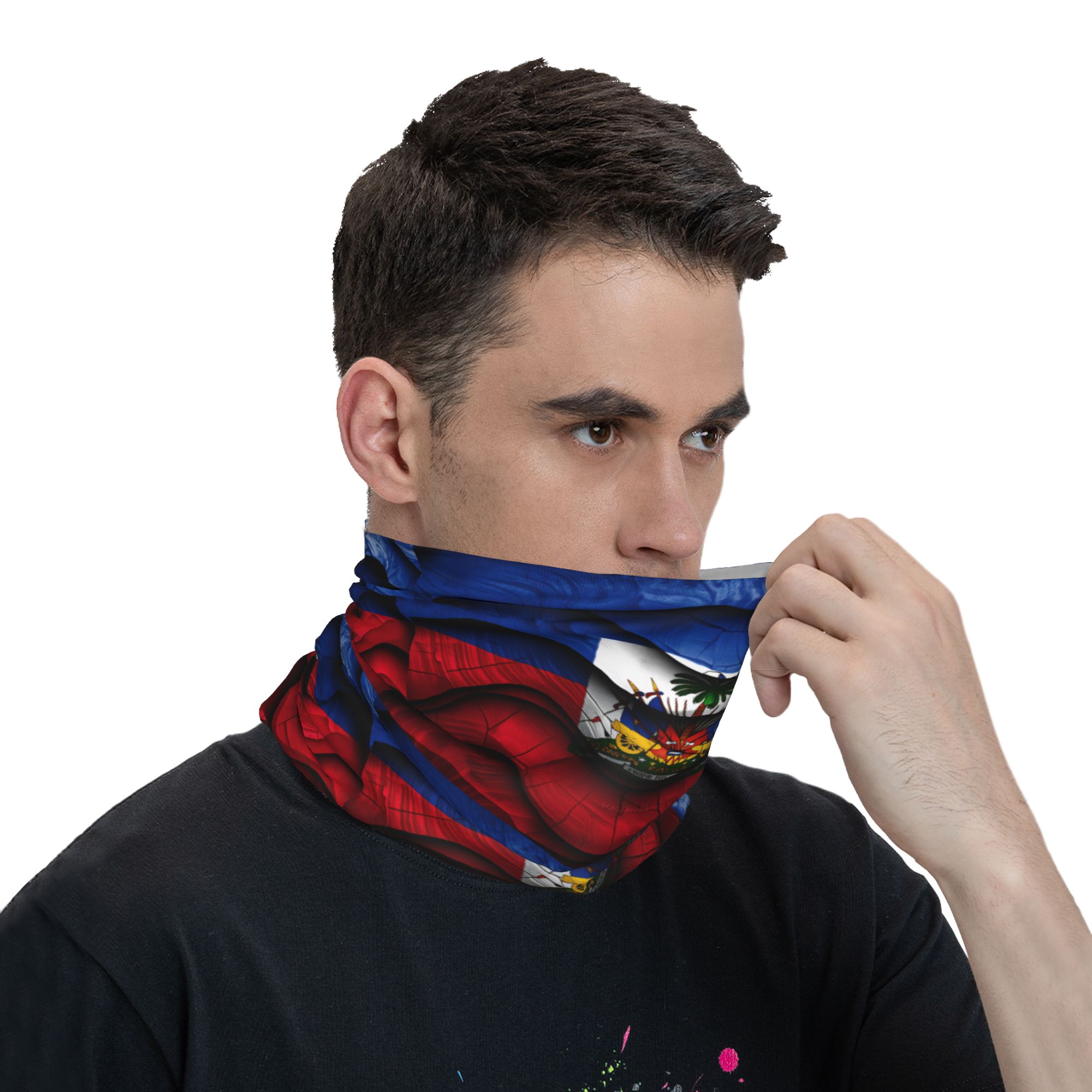 Haiti Flag Balaclava  Hunting  - огляд і ціна Men'S Fashion Rings