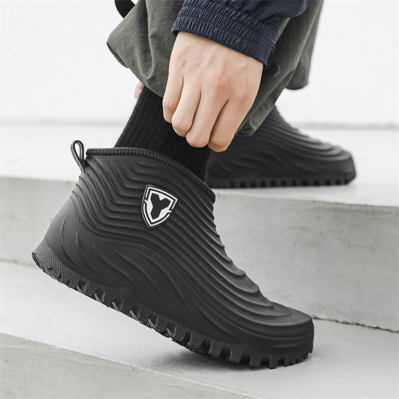 Men's Rain Shoes Fashion Water - огляд і ціна Mens Fashion Zapatos