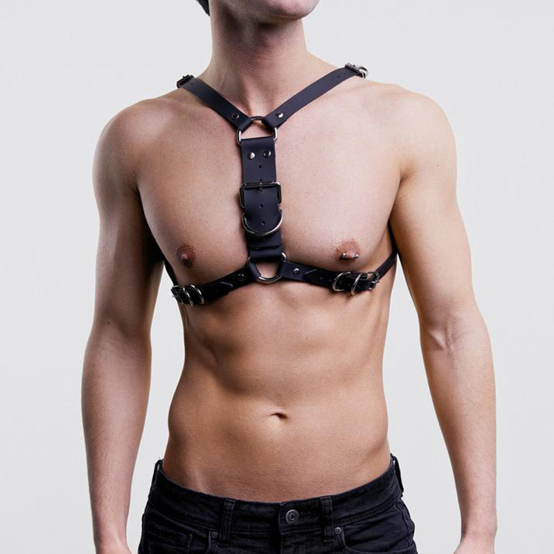 Man Harness Handmade PU Leathe - огляд і ціна Fashion Harness Men
