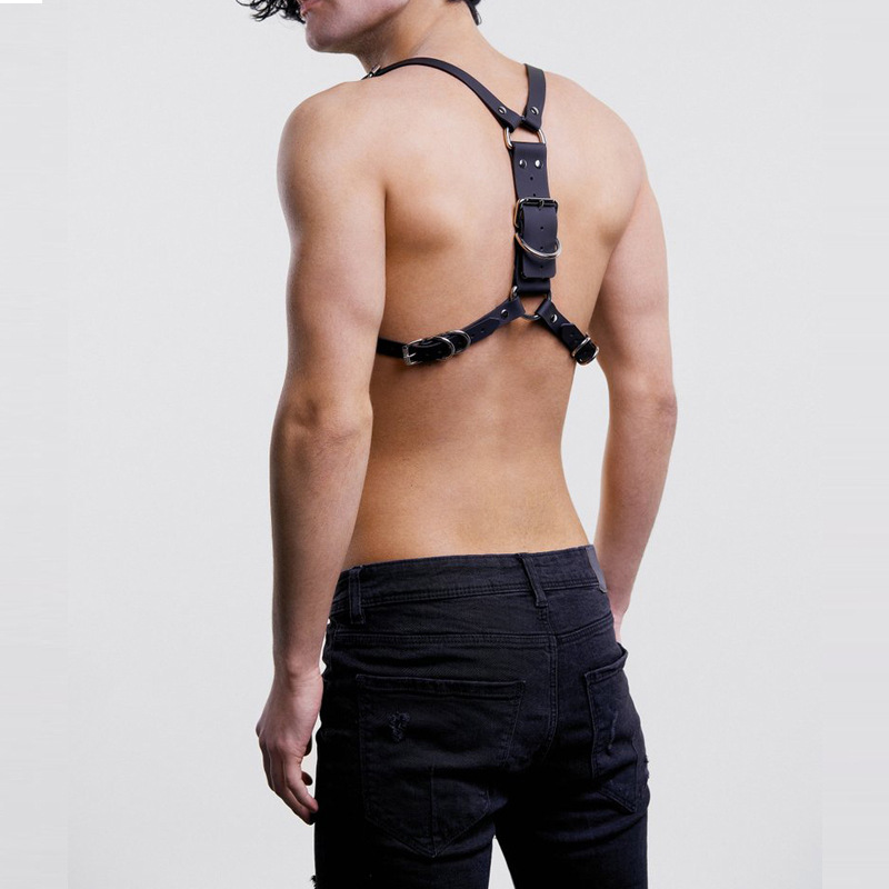 Man Harness Handmade PU Leathe - огляд і ціна Fashion Harness Men